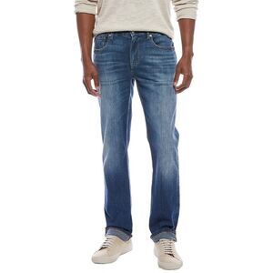 7 For All Mankind Mens Left Hand The Straight Auster Jean, Blue